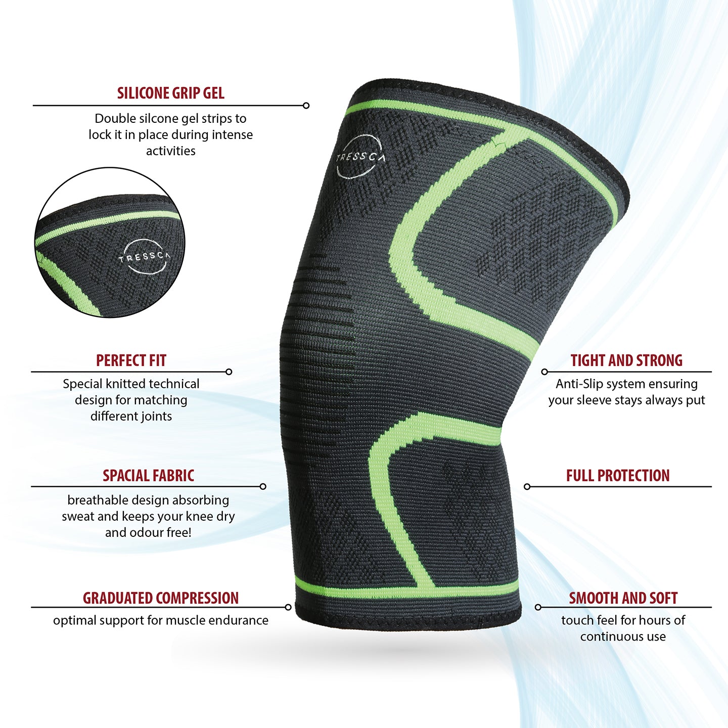 Tressca FlexiSupport Knee Brace Pack of 1